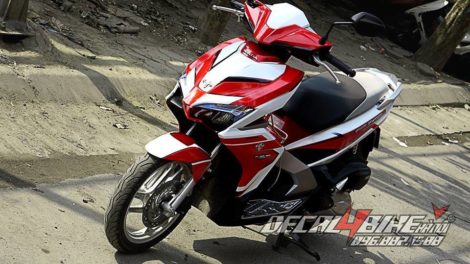 air blade 2016 red and white racing