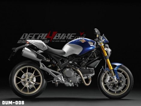 DCT300022 Ducati Monster Blue Silver