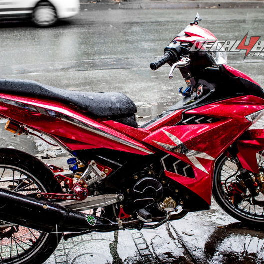 exciter 150 candy red 1