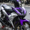 exciter 150 candy violet white