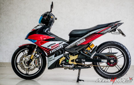 exciter 150 icon racing red 1 1