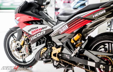 exciter 150 icon racing red 1