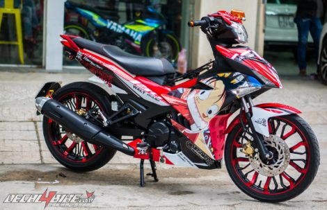 exciter 150 onepiece red 1